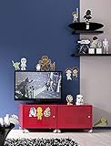 Komar Star Wars Wandtattoo Star Wars Little Heroes - 50 x 70 cm (Breite x Höhe) - 15 Teile - Yoda, Stormtrooper, Deco-Sticker, Wandaufkleber, Wandsticker, Wanddeko, Kinderzimmer - 14095h