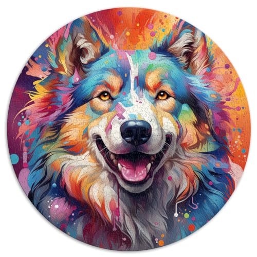 Puzzles Geschenke Spielzeug Malamute-Hund für Erwachsene Puzzles 1000 Teile 67,5x67,5cm Denksport-Puzzles Geschenk für die ganze Familie