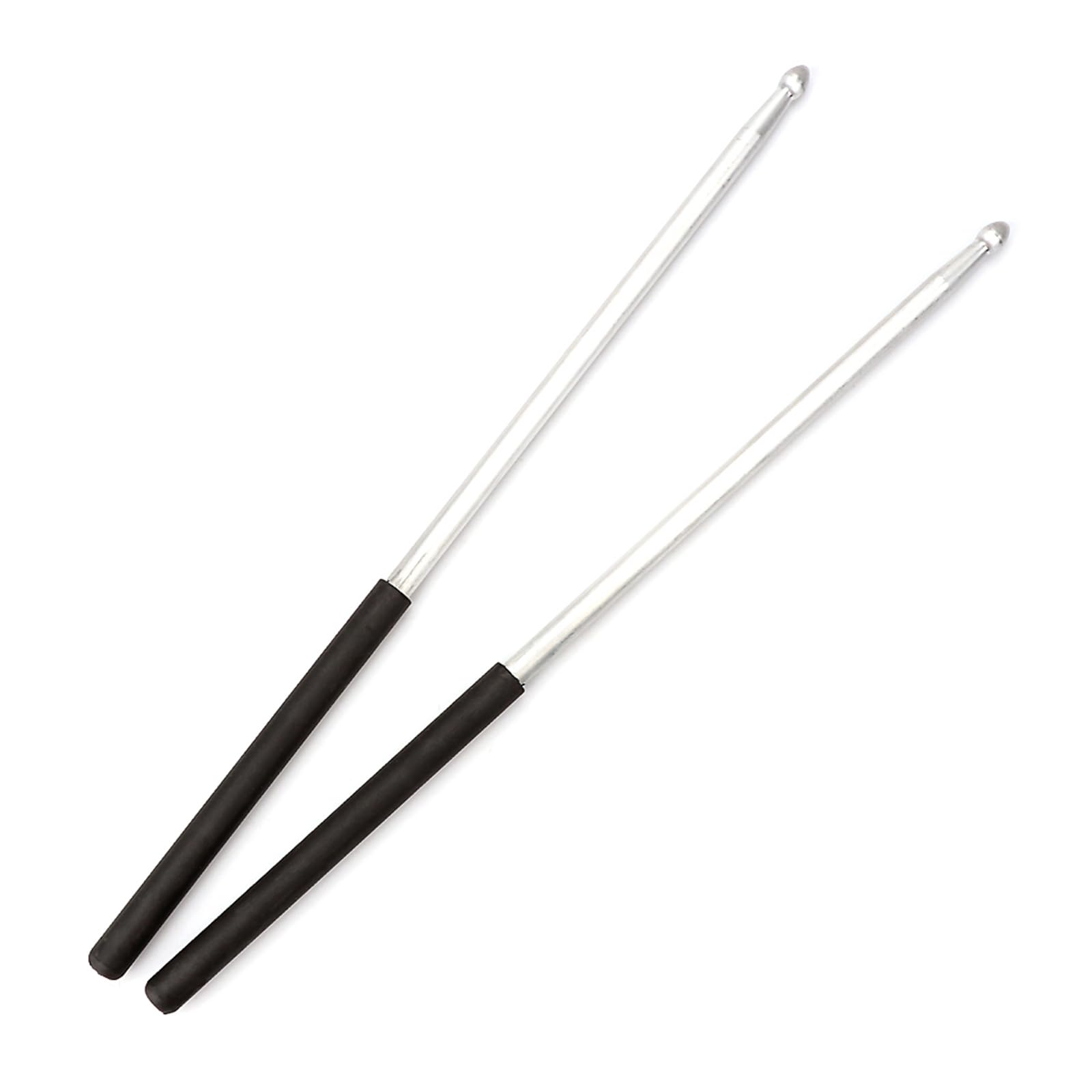 1 Paar Einfache Rutschfeste Metall Drumsticks 5A Aluminiumlegierung Drumsticks Percussion Zubehör Für Anfänger Studenten Erwachsene Rutschfeste Übungs Drumsticks Praktisch Und Praktisch