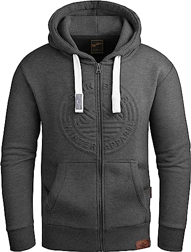 Grin&Bear Hoodie Herren Sweatshirt GEC601 Anthrazit S