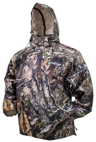 frogg toggs Herren Classic Pro Action Regenjacke, wasserdicht, atmungsaktiv, Mossy Oak DNA, X-Large