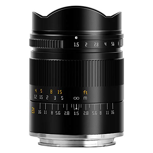 TT Artisan 21mm F1.5 ASPH Vollformat Objektiv Anschluss Sony E Mount Weitwinkelobjektiv