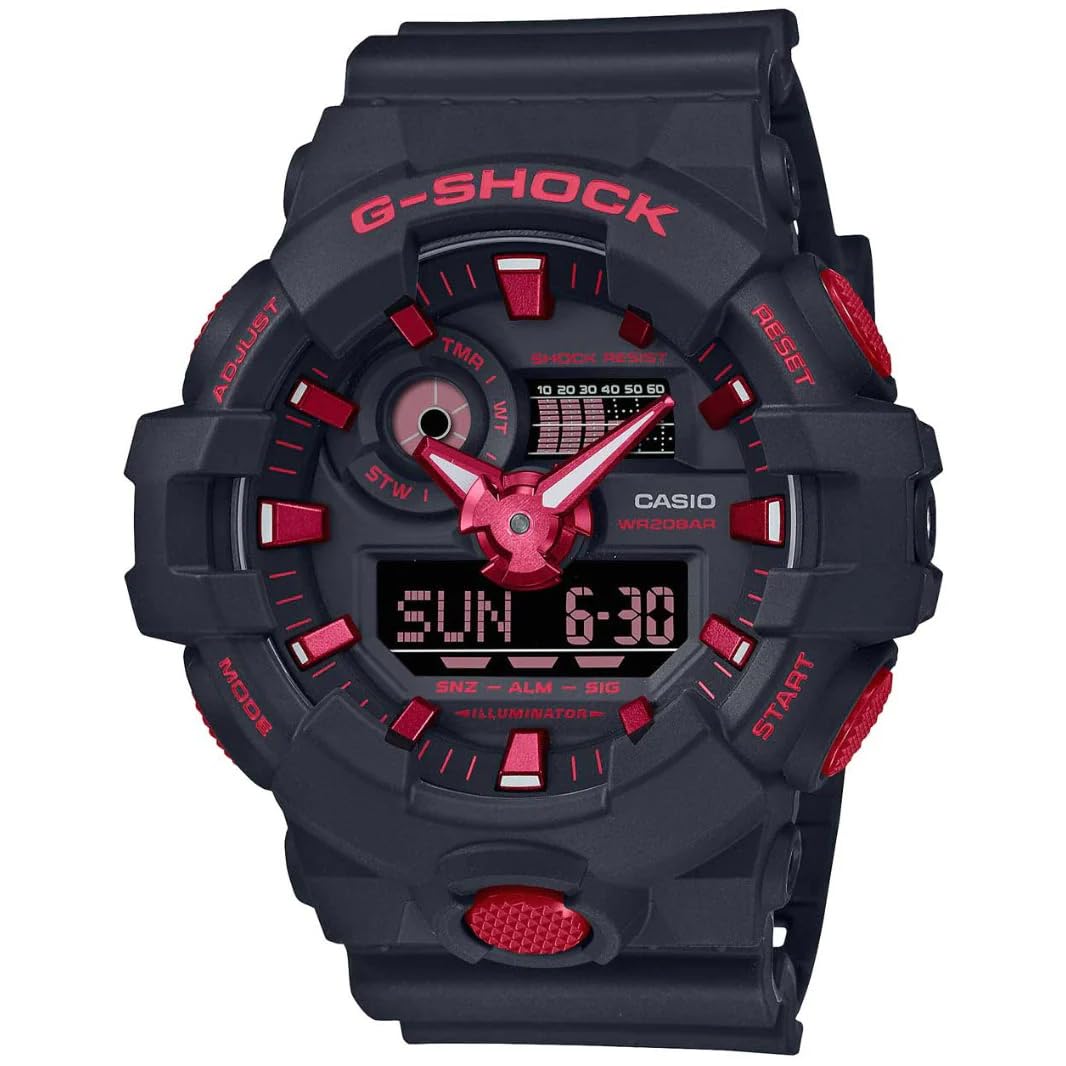 G-Shock Reloj Casio GA-700BNR-1AER resina Hombre