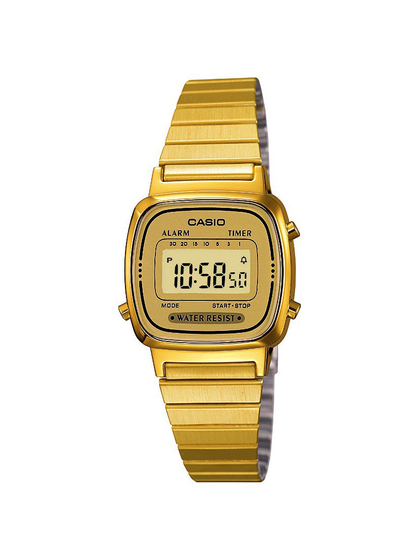 Gold Slimline Classic Watch von Casio