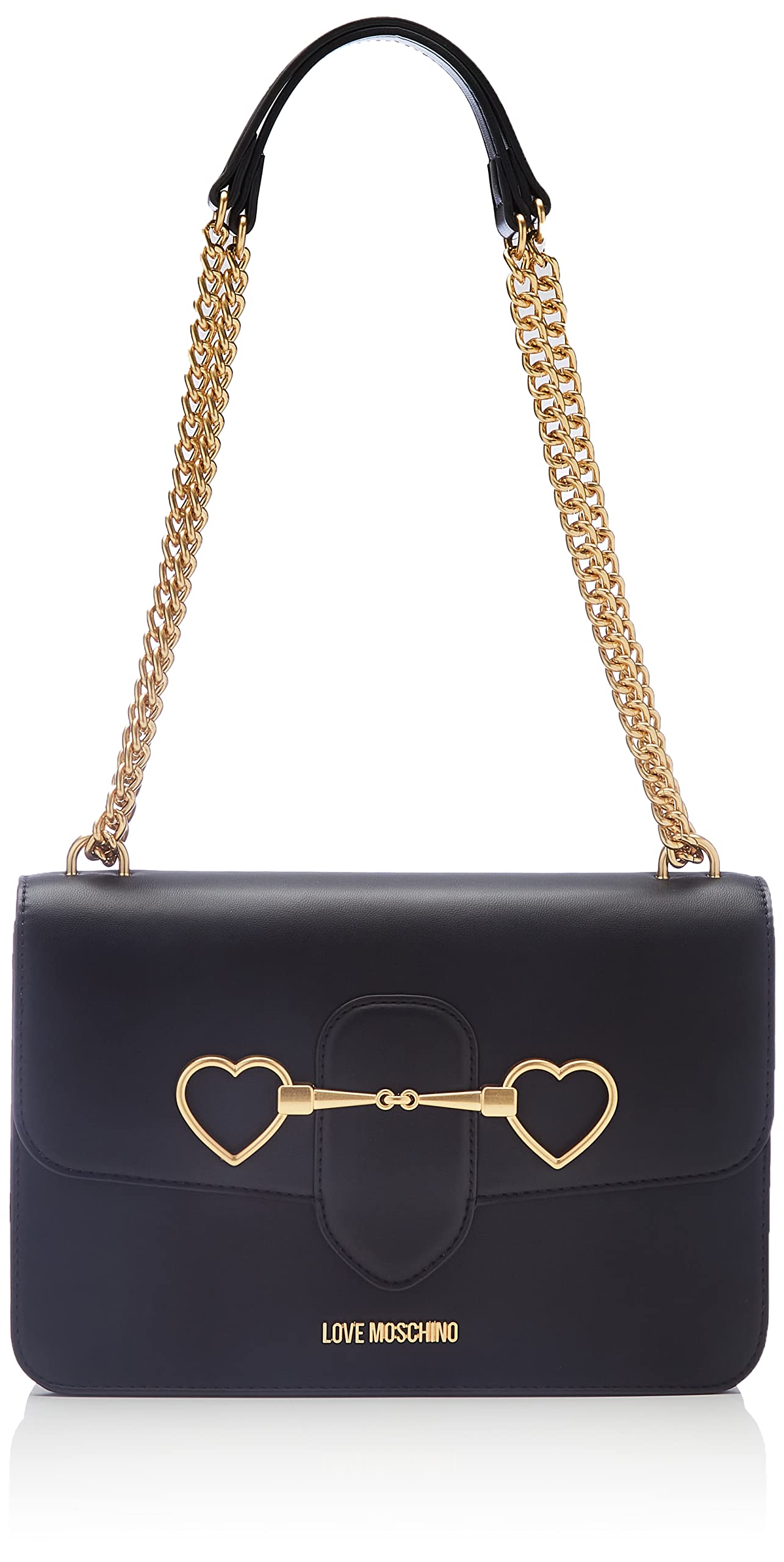 Love Moschino Damen Borsa Pu Nero Umhngetasche, Schwarz