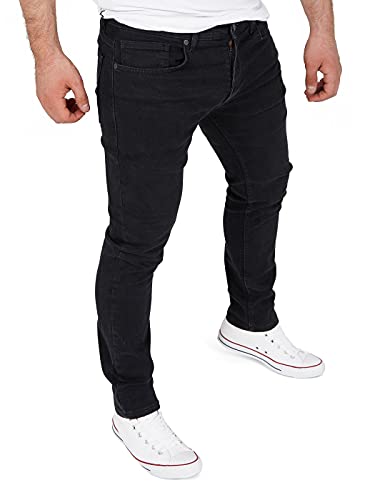 WOTEGA Herren Jeans Alistar Slim fit, Schwarz (Black Meteorite 2R194008), W29/L34