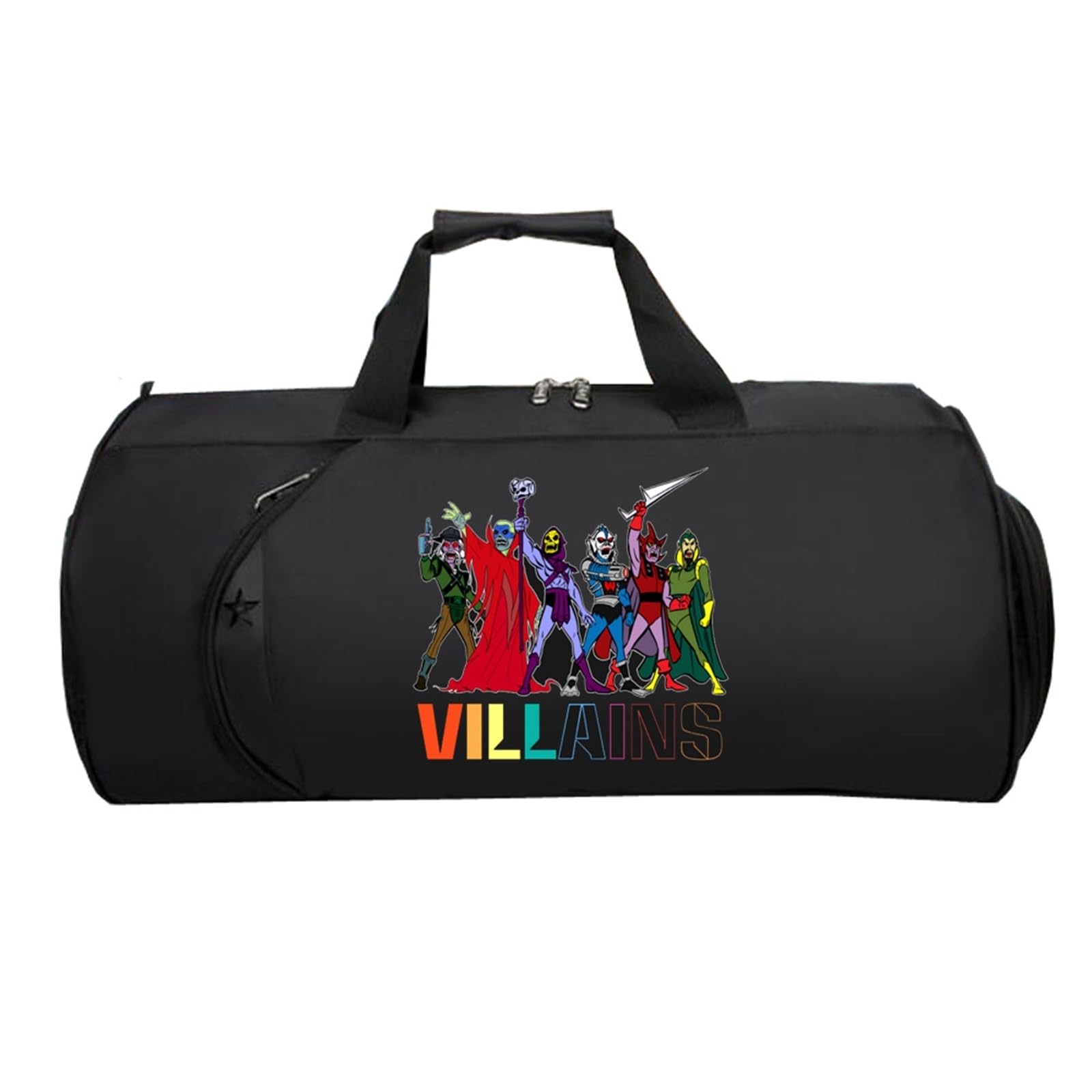 Overlo-rd Cabin Bag Anime, Reisetasche Faltbar Kabinengepäck, HandgepäCk füR Weekender Herren Damen Flugzeug(Black 17)