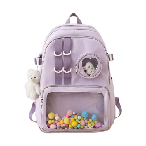 2023 Rucksack Nylon Bookbags Studentin Vielseitiger Rucksack Riemen Schulter Tasche Reisetaschen Tasche Tasche