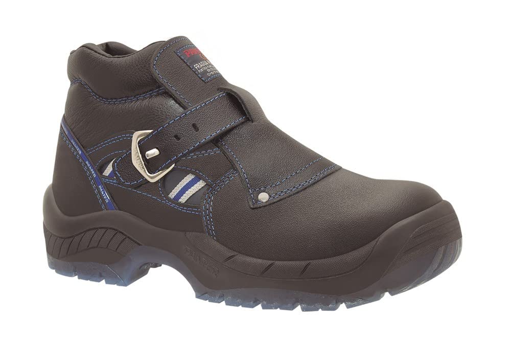 Panter 434021700 Schuh Fragua Plus S3, Polyurethan/thermoplastisches Polyurethan, Größe 43, Schwarz