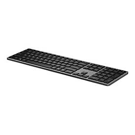 HP Dual Mode 975 - Tastatur - hinterleuchtet - kabellos - Bluetooth - Deutsch