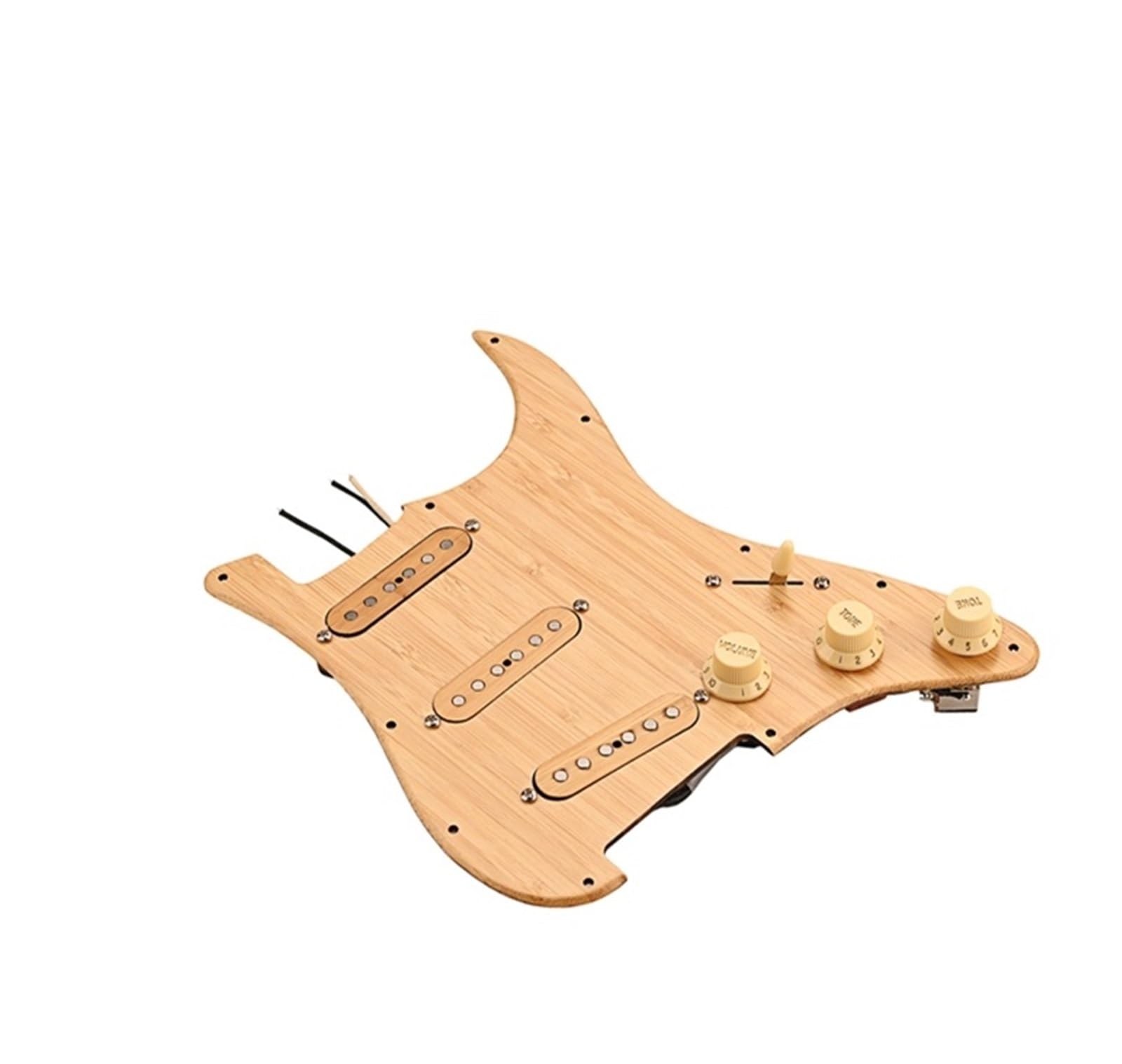 Loaded Prewired Pickguard 11 Löcher E-Gitarre Single-Coil Pickup Schlagbrett Prewired ScratchPlate Ersatz