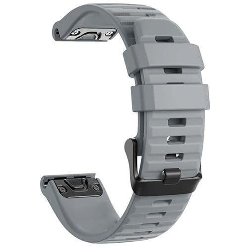 BANDKIT 20 mm Silikon-Armband für Garmin Fenix 5S 6S 7S Descent MK2S D2 Delta S Instinct 2S Smartwatch, wasserdicht, Easyfit, 20mm Fenix 6S Pro, Achat