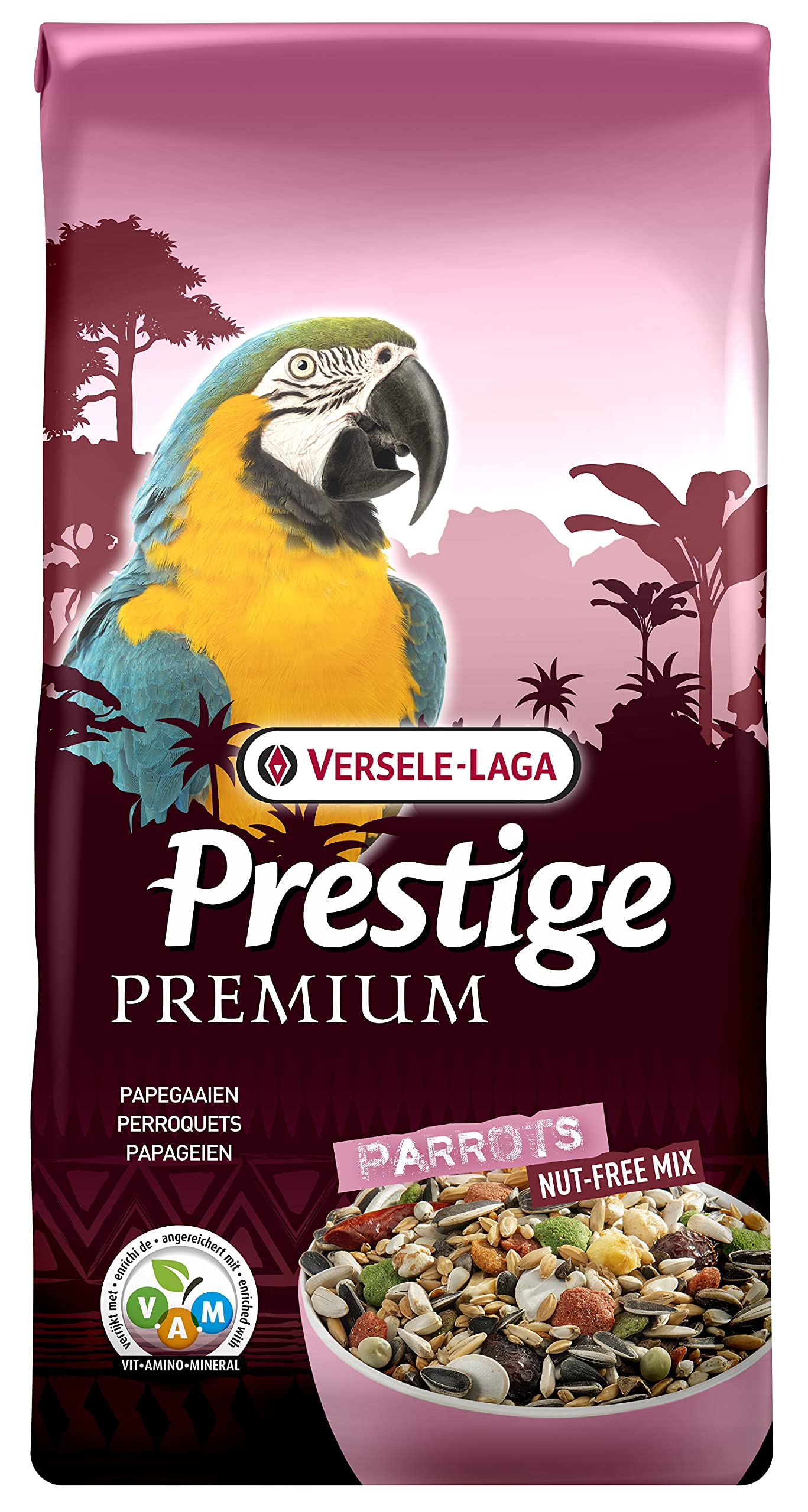 Versele Laga Vogelfutter Prestige Premium Papageien Parrots 15kg