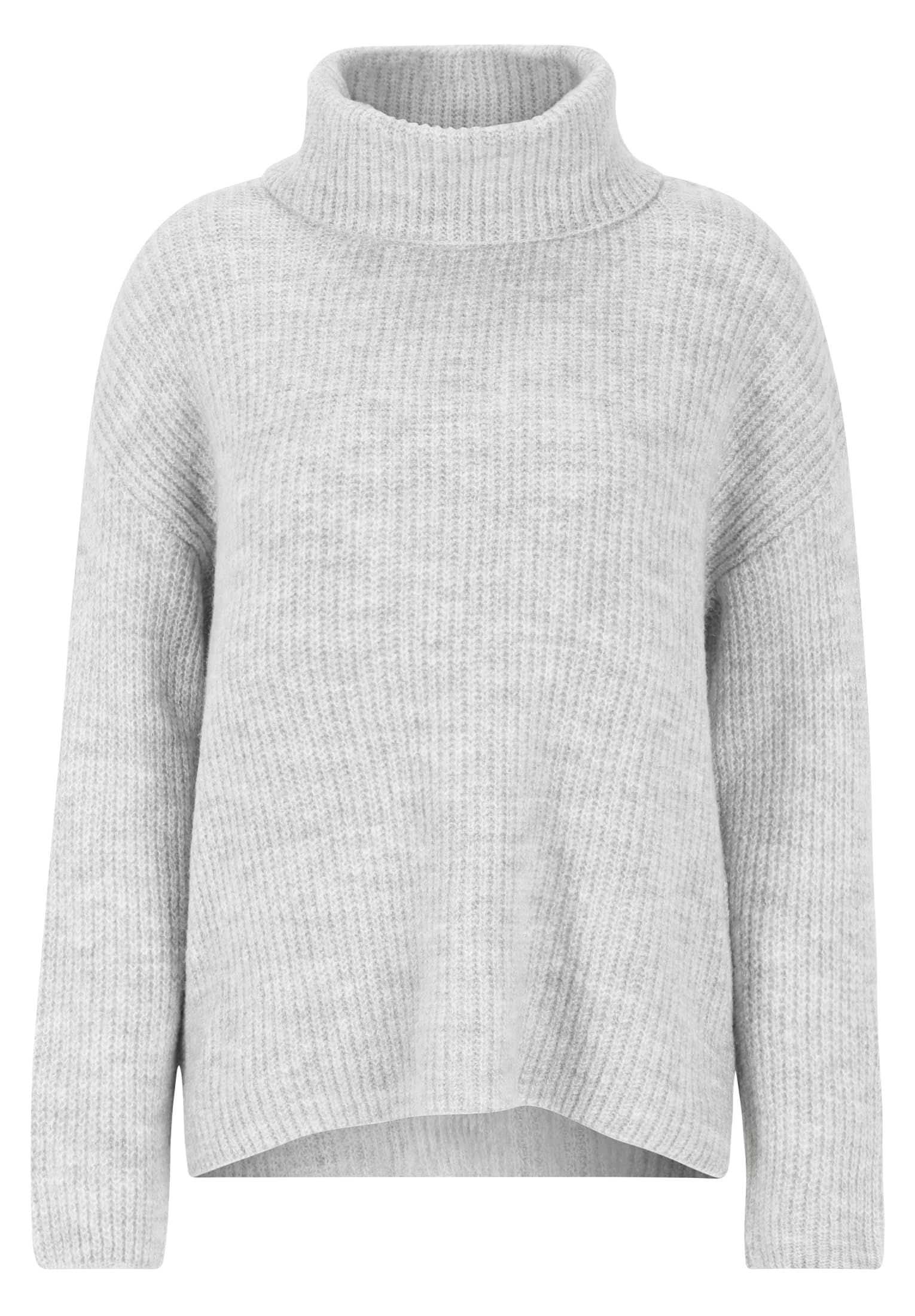 Cartoon Damen Rollkragenpullover, Grau, 40