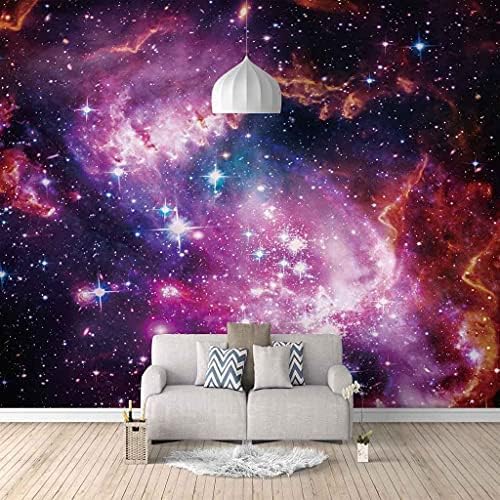 Galaxie Der Bunten Sterne 3D Tapeten Wanddekoration Fototapete Sofas Wohnzimmer Wandbild Schlafzimmer-400cm×280cm