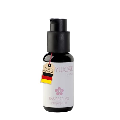 Rasierzeugs BODYWORK by sinsin - für die schonende Intimrasur - reichhaltig und pflegend - Dermatologisch getestet - allergiegeprüft - Dildofee - Made in Germany (Intimpflege-Gel)