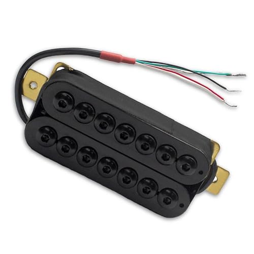 7-saitiger Humbucker für E-Gitarre, Big Hex, verstellbare Schraube, Spulenaufteilung, Gitarrenteil Single-Coil-Tonabnehmer (Color : Neck)