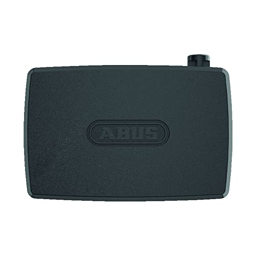 ABUS Alarmbox 2.0 - Mobile Alarmanlage + Anschlusskette ACH 6KS/100 - sichert Fahrräder, Kinderwagen, E-Scooter - intelligenter 100 dB Alarm - Schwarz