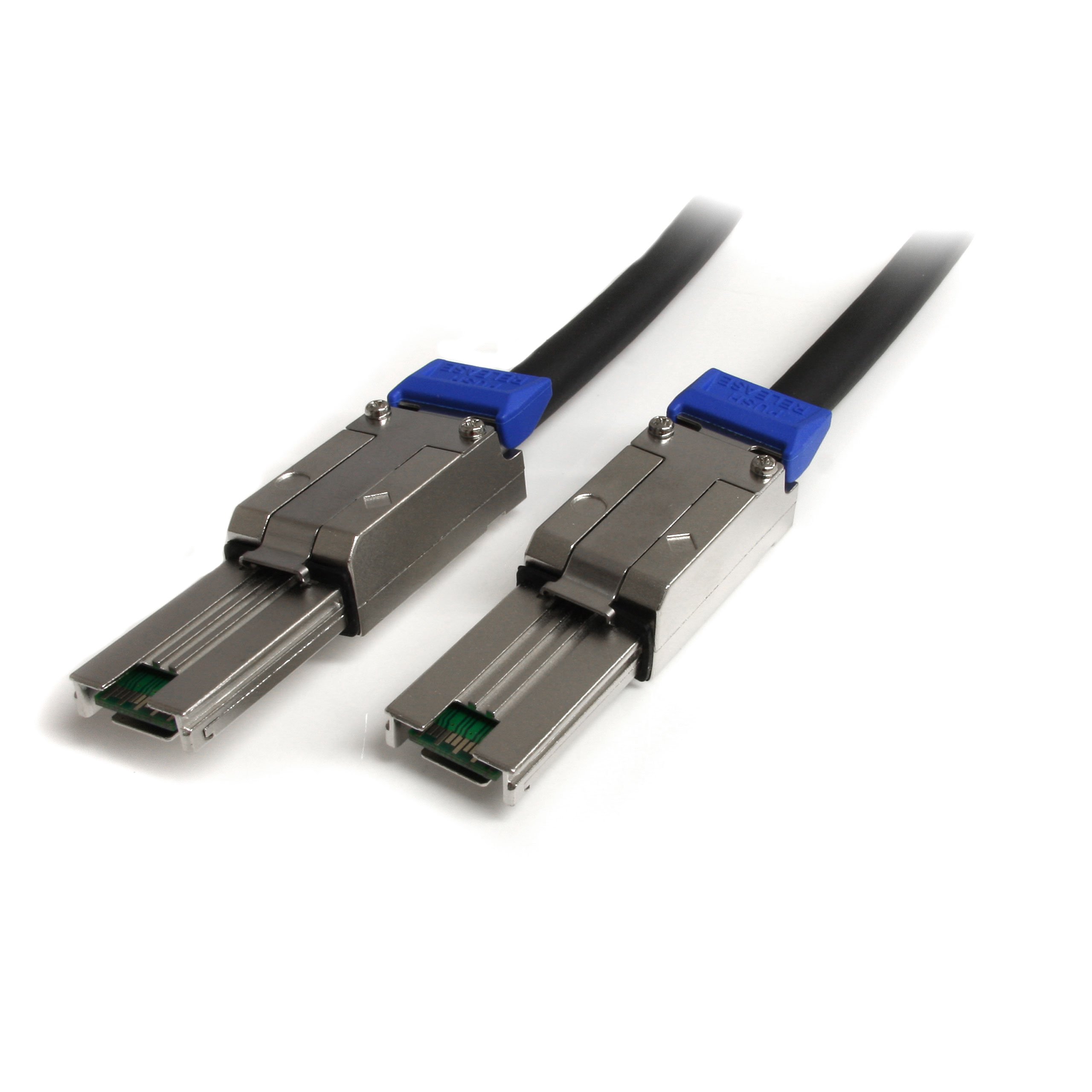 StarTech.com SAS Kabel extern SFF-8088 to SFF-8088 Mini SAS Kabel (26pin) 1m Anschlusskabel - 2 x SFF-8088 (26pin Mini SAS) Plug