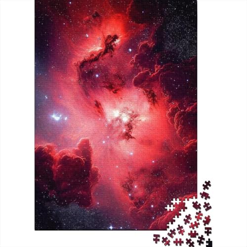 Orion Molecular Cloud Holzpuzzle Puzzles für Erwachsene und Teenager Kunstpuzzles für Erwachsene 1000 Teile Geburtstagsgeschenk Geschenke für Erwachsene 29,53x19,69 Zoll