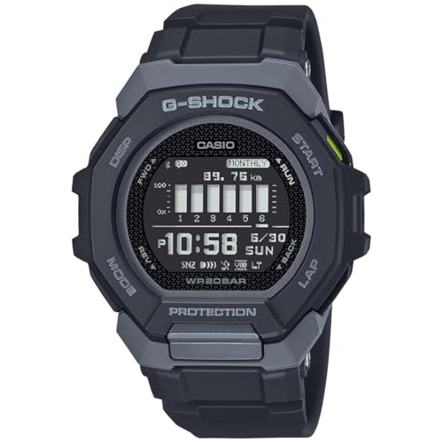 Casio G-Shock Bluetooth men's watch black GBD-300-1ER resin case and strap