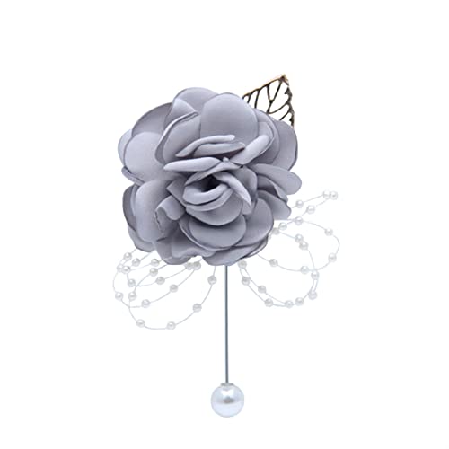 Ein Blumenarmband, ein Handgelenk mit Blumen Hochzeit Handgelenk Corsage Brautjungfern Armband handgemachte Blumen Bräutigam Braut ansteckblume Blume Band Rose Hochzeit Zubehör (Color : Corsage 1),