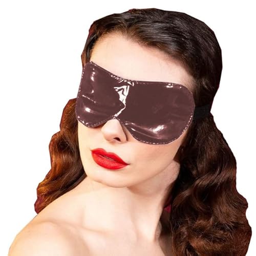 Schlafaugenabdeckungsmaske Schlaf niedliche Maske Bandage Art Frauen entspannen Gesundheit Nickerchen Reisebrille Wetlook PVC Augenabdeckung