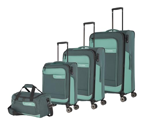 Travelite VIIA 4W Trolley L/M/S Travelbag Eucalyptus