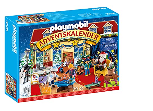 PLAYMOBIL Adventskalender 70188 Weihnachten im Spielwarengeschäft, Ab 4 Jahren