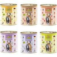 GranataPet Delicatessen Thunfisch & Ente, Nassfutter für Katzen, Katzenfutter für Feinschmecker, Futter ohne Getreide & ohne Zuckerzusätze, 6 x 800 g