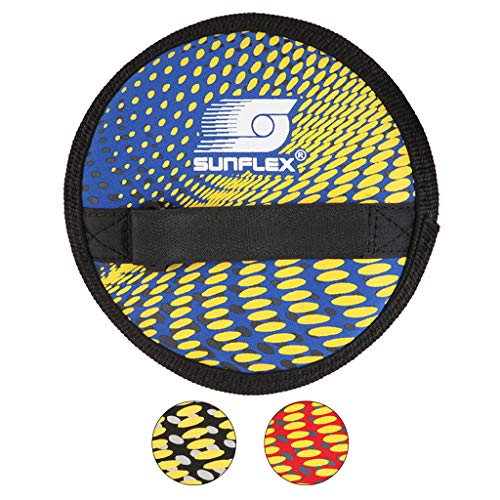 Sunflex Neopren Zubehör Sure Catch Set blau | Klettballspiel weich und wasserfest | robust und für jede Altersgruppe