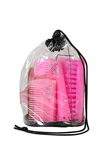 Weaver Leather Fellpflegeset für Jugendliche, Pink, 22,9 cm