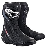 Alpinestars Herren Racing Mot Motorradstiefel, Schwarz, 42 EU