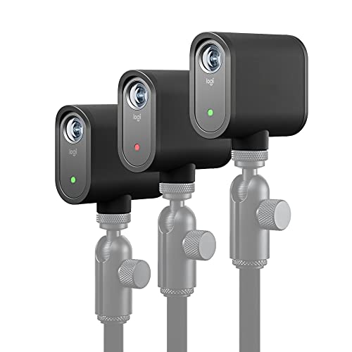 Mevo Start 3er-Pack, kabelloses Multi-Camera-Live-Streaming in HD 1080p, intelligente App-Steuerung, Streaming über WLAN – Schwarz