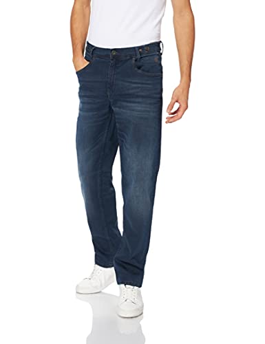 BLEND Herren Rock Straight Jeans, Blau (Denim Dark Blue 76207), W32/L34 (Herstellergröße: 32)