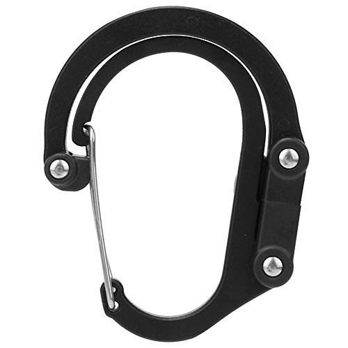 D Ring Karabiner, Karabinerhaken Groß Carabiner Karabiner für Hängematten, Camping, Wandern, Angeln