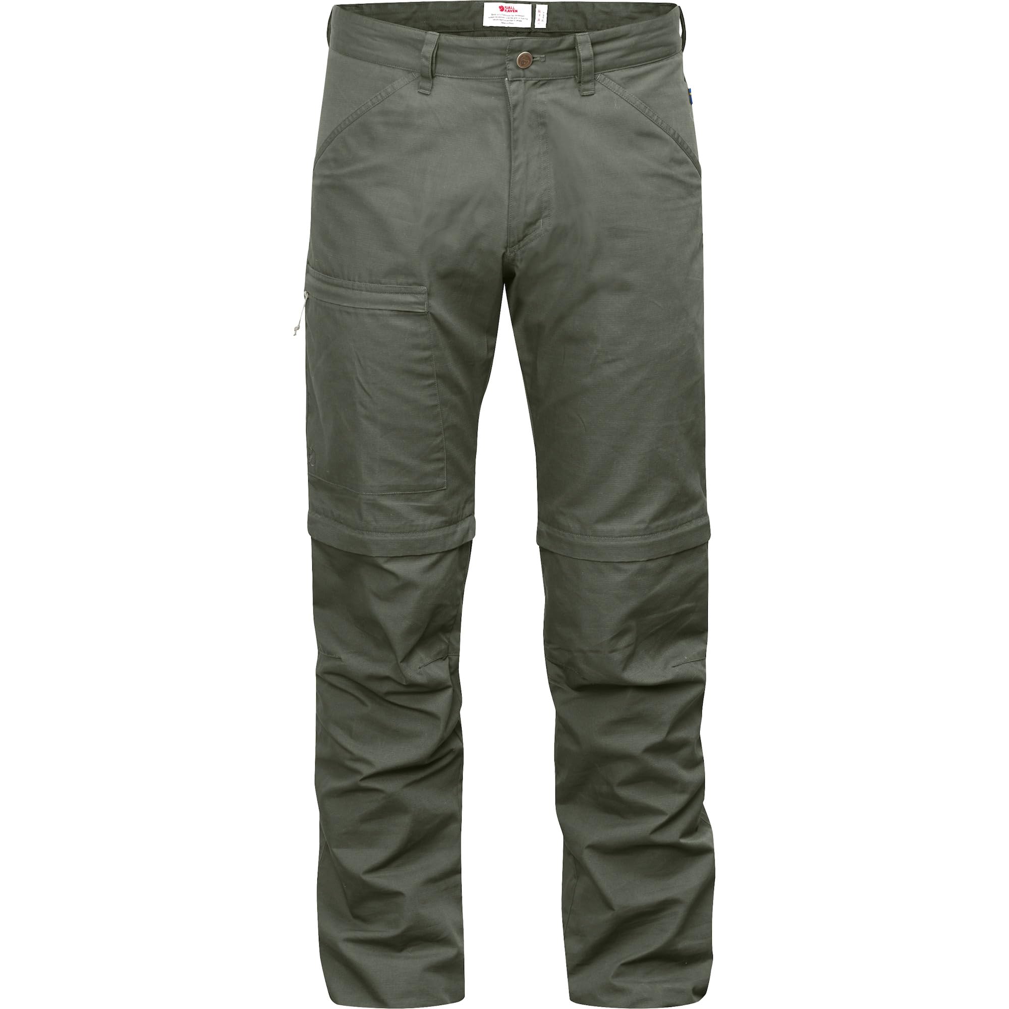 Fjällräven Herren High Coast Zip-off Trousers M Hose,Mountain Grey ,48