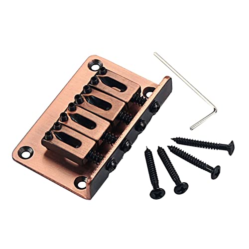 1 Pack 4 Saiten Bridge Heckstück Mit Schrauben + Schraubenschlüssel Für Gitarre Ersatzteile DIY. Tune-o-matic Steg