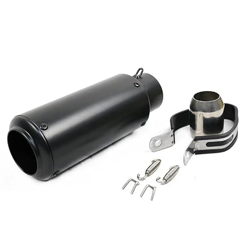 Motorrad Abgasrohr Schalldämpfer 1 Set Motorrad 51 60mm Universal Auspuffrohr Projekt Roller Schalldämpfer Für Su&zuki Für Ya&maha Für Sport Motorrad Geändert