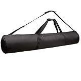 Stativtasche 120cm Transporttasche Oxford mit 96-168 cm Verstellbarer Schultergurt und Griff für Stativ, Lichtstativ, Galgenstativ, Auslegerständer und Universallichtständer