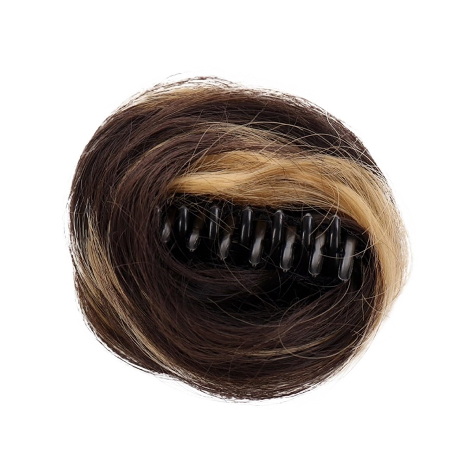 Haarteile Haarknoten Haarknoten mit Krallenclip for Damen, synthetischer lockiger Chignon, Ombre-Krallenhaar, unordentlicher Dutt, Hochsteckfrisur, Haarteil for Anklipsen for Frauen Brötchen Haare(1pc