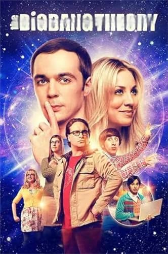 HfmQuisutron Puzzle 1000 Teile Klassisches TBBT Poster Buntes Geschicklichkeitsspiel Für Die Ganze Familie Erwachsene Xy399Tk