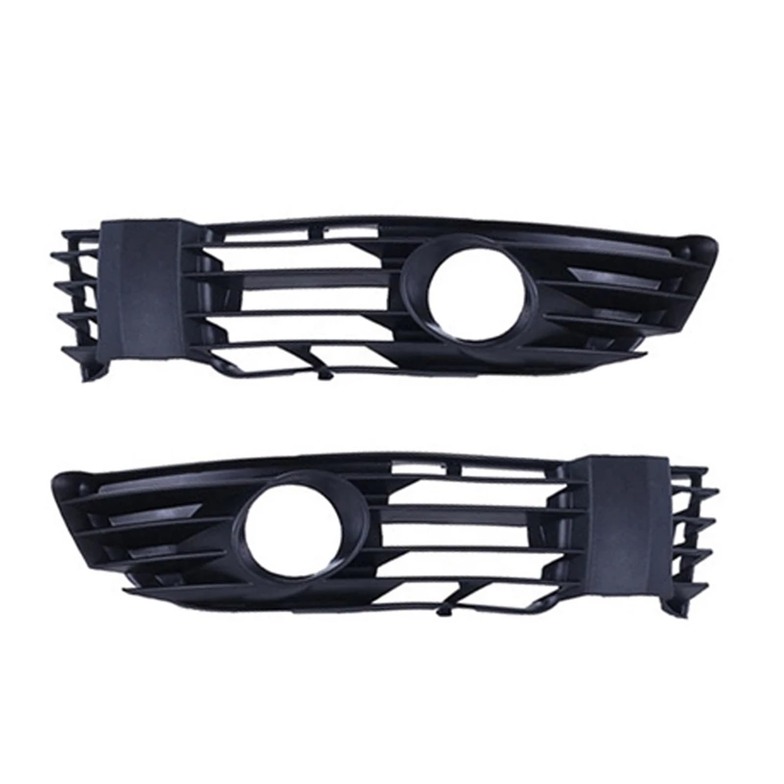 Frontgrills Für VW Für Passat B5 W8 2001-2005 3B0853665L 3B0853666L Front Stoßstange Nebel Lampe Kühlergrill Nebel Licht Abdeckung Rahmen Ohne Birne Front Bumper Grille(Links und rechts)