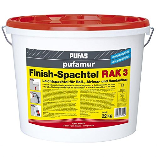 Pufas Pufamur Finish-Spachtel 22,000 KG