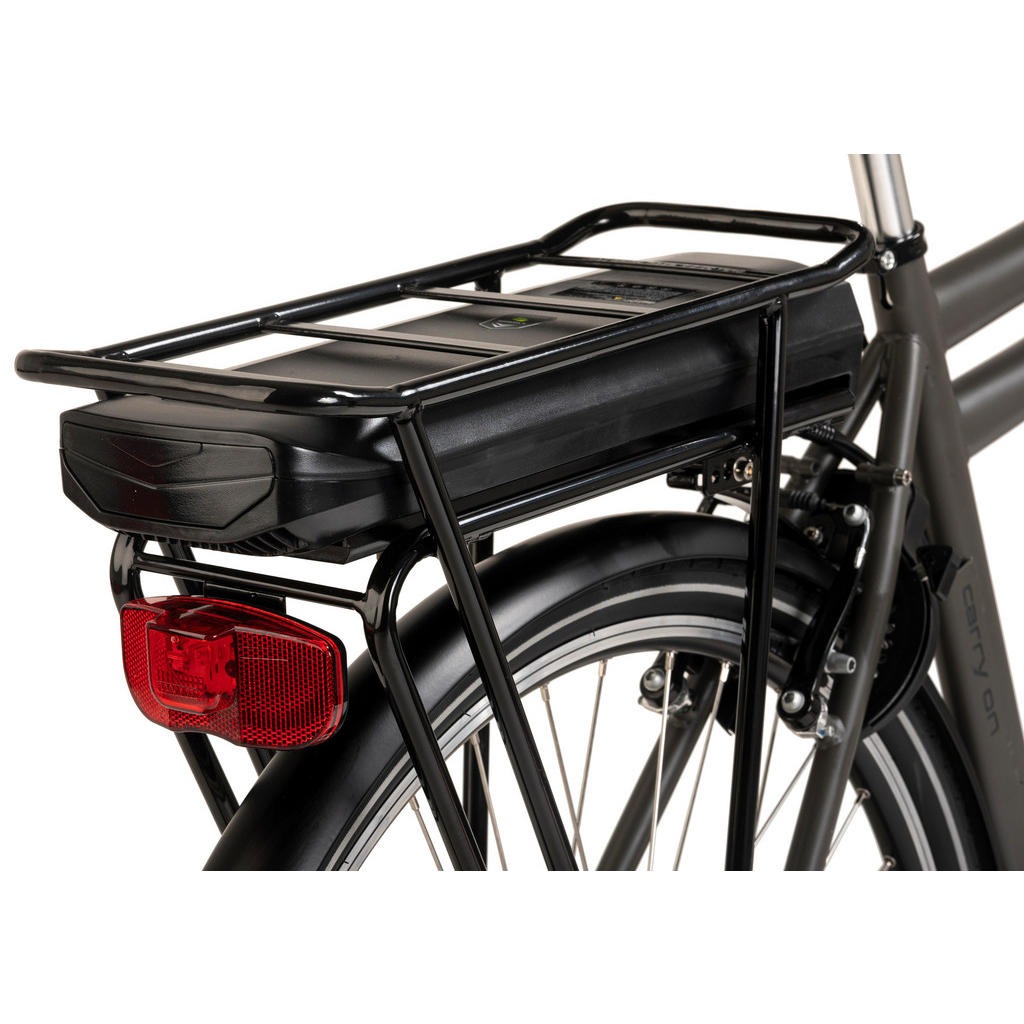 Hollandia City E-Bike Carry On Adore Carry On KS191E 28 Zoll Rahmenhöhe 56 cm 3 Gänge grau grau ca. 250 W ca. 28 Zoll 3