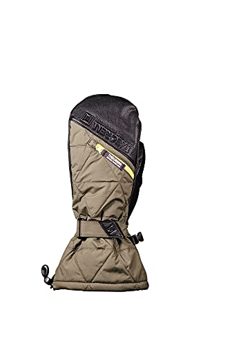 L1 Premium Goods Unisex Pathfinder 2/1 MITT Glove 22 Snowboardhandschuh Fäustling mit Innenhandschuh Military, Olive Grün, XL