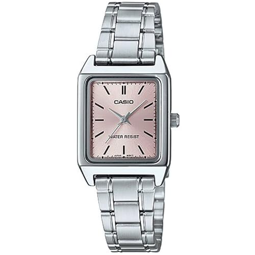 Casio Damen Analog Quarz Uhr mit Edelstahl Armband LTP-V007D-4