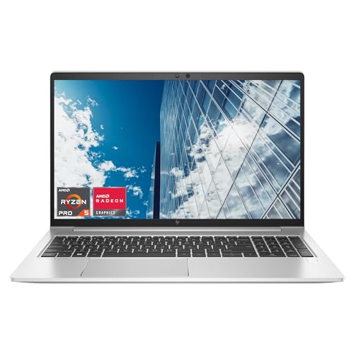 HP EliteBook 655 G9 Laptop, 15.6" FHD Display, AMD Ryzen 5 Pro 5675U, 64 GB DDR4 RAM, 1 TB PCIe SSD, AMD Radeon Graphics, Windows 11 Pro, QWERTZ Keyboard, Silver