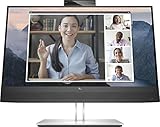 HP E24mv G4 Konferenzmonitor 60,45cm (23,8 Zoll) (Full HD, IPS, 5ms, HDMI, Displayport, Webcam)