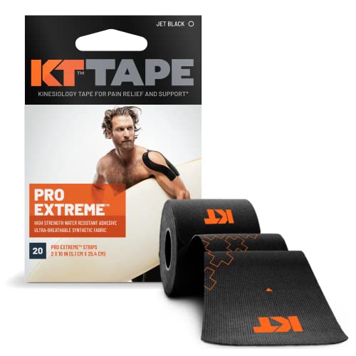 KT Unisex – Erwachsene Pro Extreme Bandagen, Black, One Size